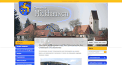 Desktop Screenshot of mickhausen.de